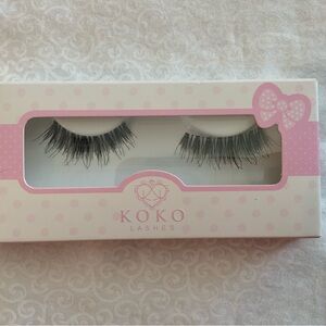 Koko Lashes #201 False Eyelashes Black  A1